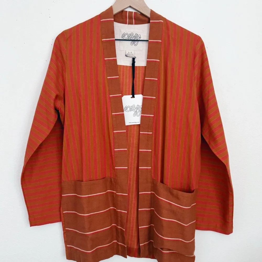 ace&jig Archival Alexa Cardi Rust - Fall 21 - Sz S - NWT - Picture 5 of 5